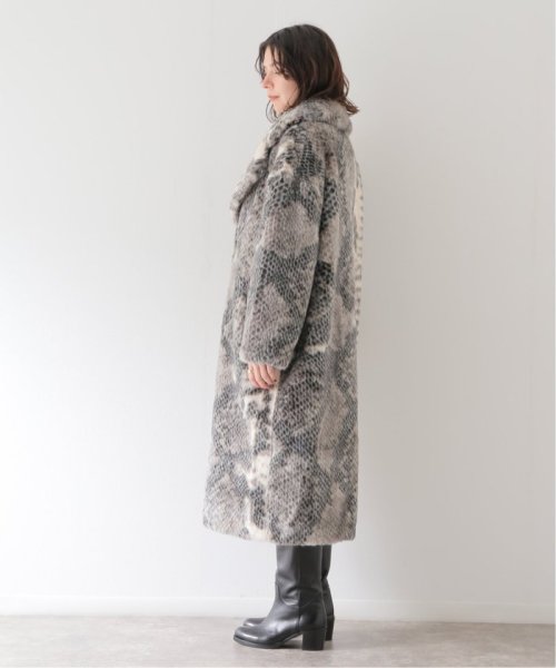 U by Spick&Span(ユーバイ　スピック＆スパン)/【JAKKE/ジャッキー】 KATIE COAT SNAKE PRINT/img15