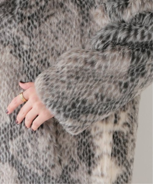 U by Spick&Span(ユーバイ　スピック＆スパン)/【JAKKE/ジャッキー】 KATIE COAT SNAKE PRINT/img21