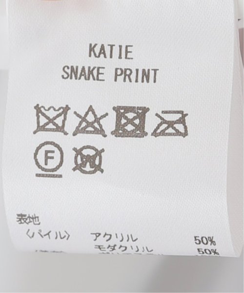 U by Spick&Span(ユーバイ　スピック＆スパン)/【JAKKE/ジャッキー】 KATIE COAT SNAKE PRINT/img27