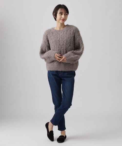 SHOO・LA・RUE(シューラルー)/あったか裏起毛 ストレッチ デニムスキニー【SHOO WARM】/img01