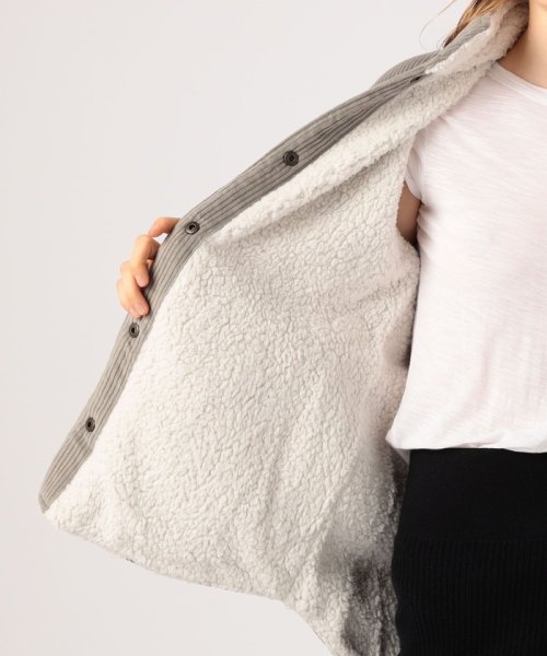 フリースコーデュロイ シャツジャケット WJWC2553 