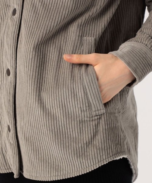 フリースコーデュロイ シャツジャケット WJWC2553 