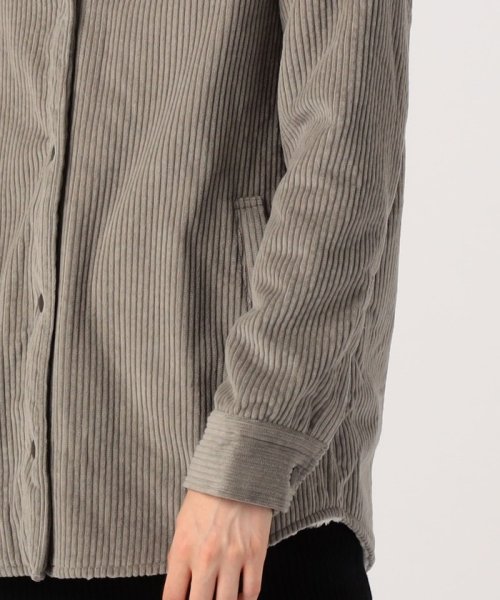 フリースコーデュロイ シャツジャケット WJWC2553 
