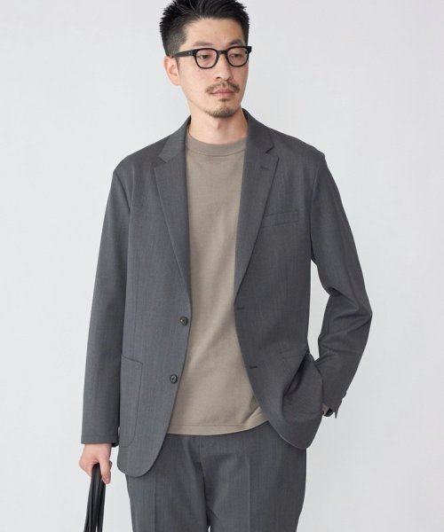 SHIPS: 〈セットアップ対応・手洗い可能〉スーパー140 2ボタン テーラードジャケット SHIPS 〈セットアップ対応 手洗い可能〉スーパー140 リラックス