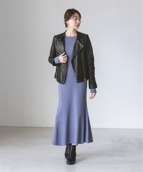 《追加》ソフトラムレザーライダースブルゾン8 製品洗い 年齢30代/身長 S/着用サイズ