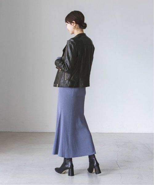 《追加》ソフトラムレザーライダースブルゾン8 製品洗い 年齢30代/身長 S/着用サイズ