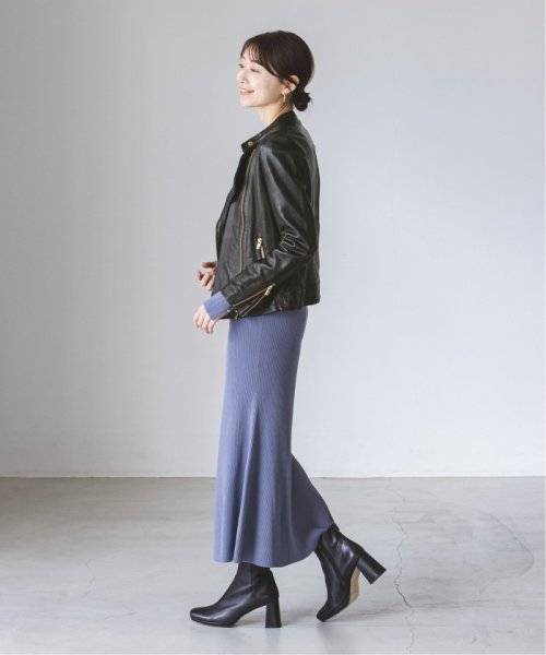 《追加》ソフトラムレザーライダースブルゾン8 製品洗い 年齢30代/身長 S/着用サイズ