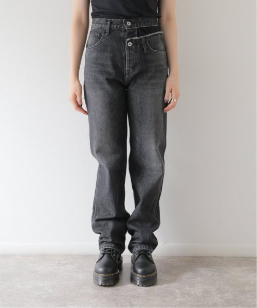 JOINT WORKS(ジョイントワークス)/【eenie / イーニー】Asymmetrical Belt Straight Denim/img20