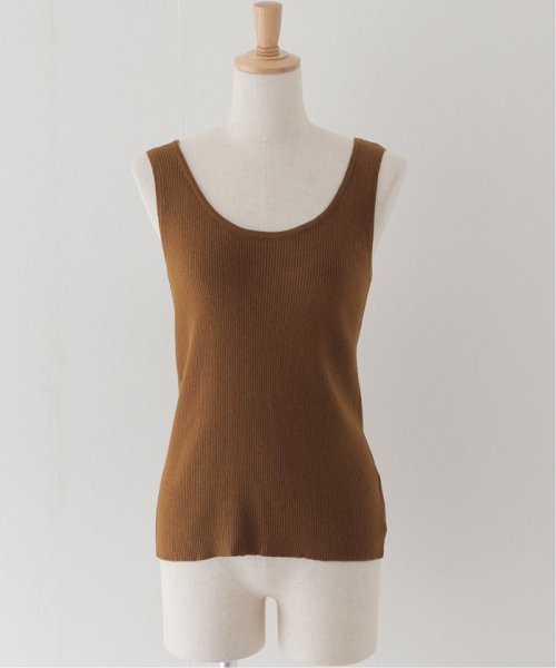 JOINT WORKS(ジョイントワークス)/【eenie / イーニー】Back Slit Knit Tank Top/img01