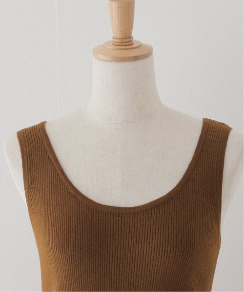 JOINT WORKS(ジョイントワークス)/【eenie / イーニー】Back Slit Knit Tank Top/img04