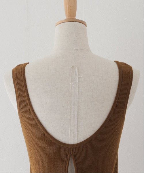 JOINT WORKS(ジョイントワークス)/【eenie / イーニー】Back Slit Knit Tank Top/img05