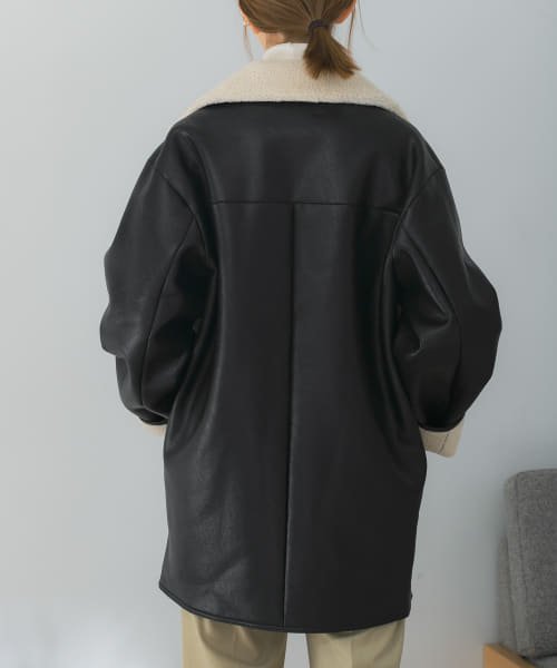 URBAN RESEARCH ROSSO(URBAN　RESEARCH　ROSSO)/le　fauxleathermustanghalfcoat/img03