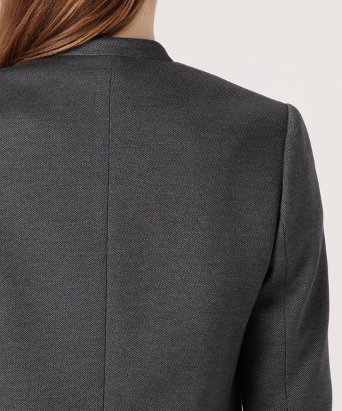 カルゼサーキュラー ノーカラージャケット 