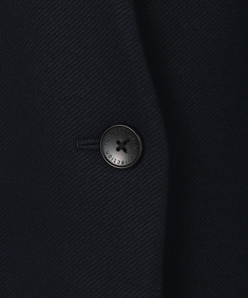 カルゼサーキュラー ノーカラージャケット 