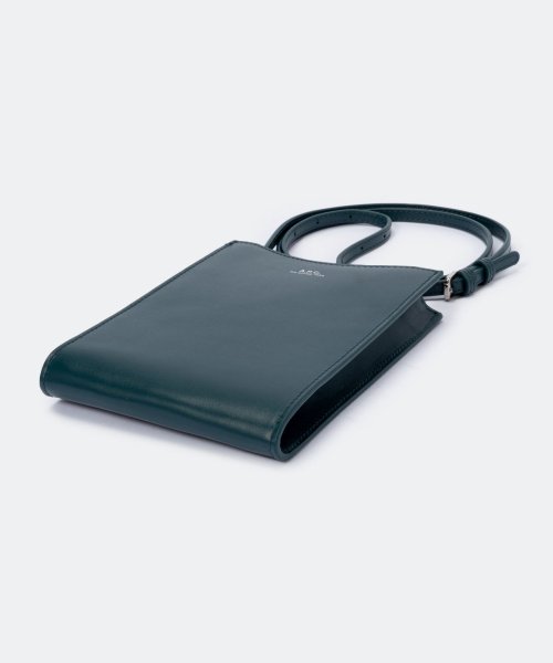 APC アーペーセー A.P.C. PXBMW H63043 ショルダーバッグ メンズ バック 肩掛け レザー ネックポーチ プレゼント バック 5cm
