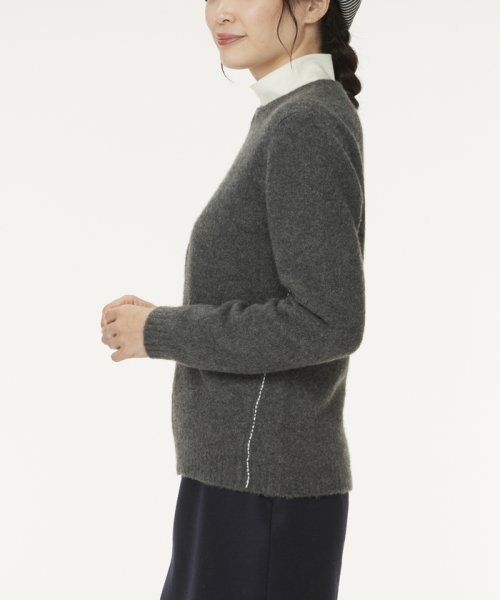 LANVIN SPORT(ランバン スポール)/ストレッチカシミヤ混ニットブルゾン【蓄熱保温裏地付き】/img07