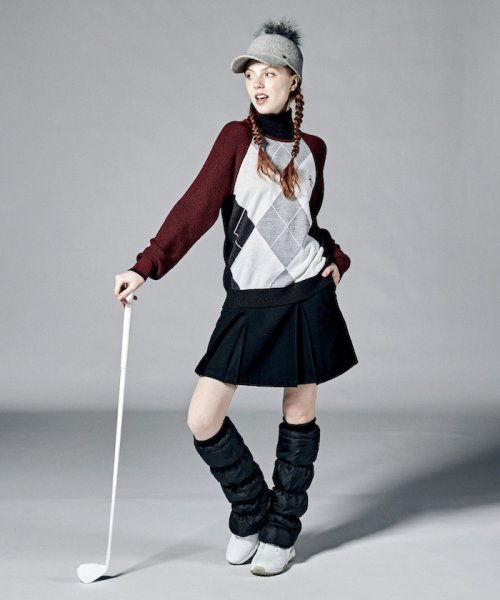 Munsingwear(マンシングウェア)/ストレッチボックスプリーツスカート(42cm丈)【アウトレット】/img04