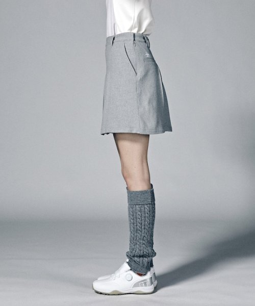Munsingwear(マンシングウェア)/ストレッチボックスプリーツスカート(42cm丈)【アウトレット】/img07
