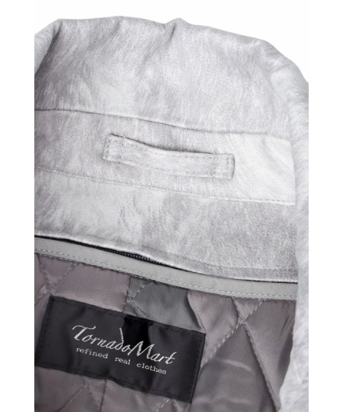 TORNADO MART(トルネードマート)/TORNADO MART∴T/Cスェードライナー付き返し衿ジャケット/img12