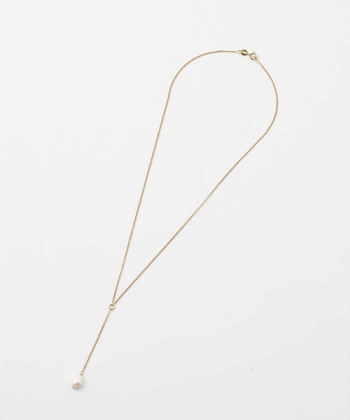 collex(collex)/【MERAKI】Gold Pearl Drop Necklace/img03