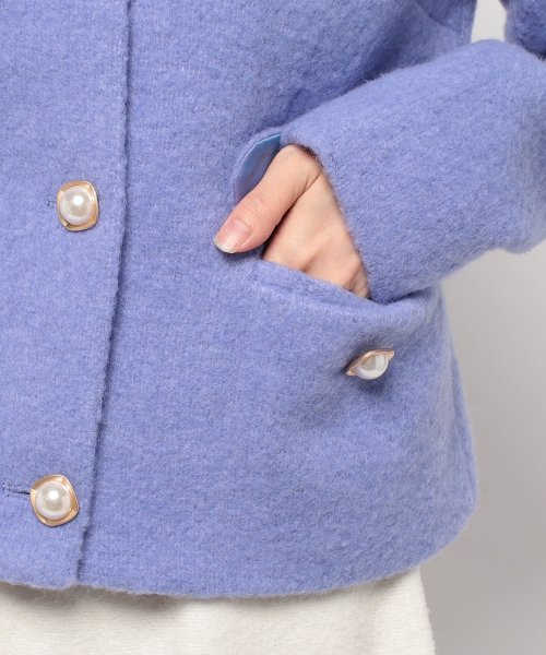 ノーカラージャケット 