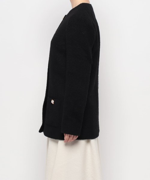 セミロングノーカラージャケット セミロングノーカラージャケット セミロングノーカラージャケット B1851727192(14278円)