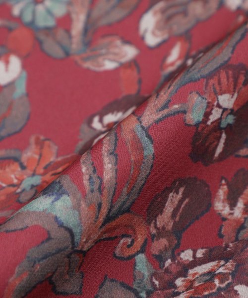 【LIBERTY】HESTIA ノーブルサテン　フレアラインスカート LIBERTY HESTIA