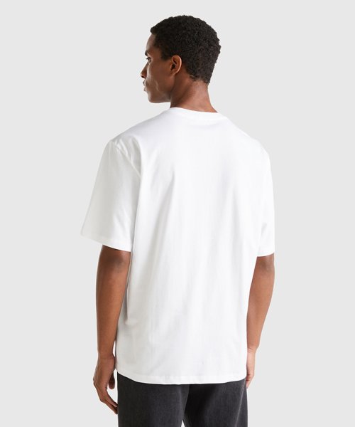 BENETTON (mens)(ベネトン（メンズ）)/フロントロゴ半袖Tシャツ・カットソー/img01