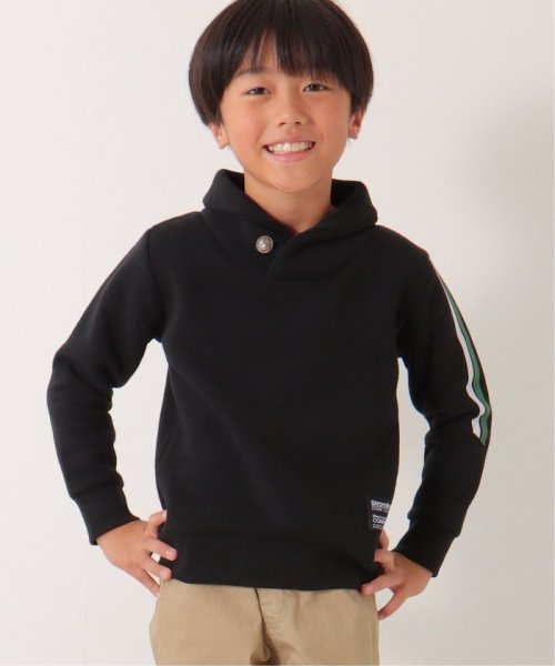 ikka kids(イッカ　キッズ)/裏起毛袖ラインショールトレーナー（120〜160cm）/img10