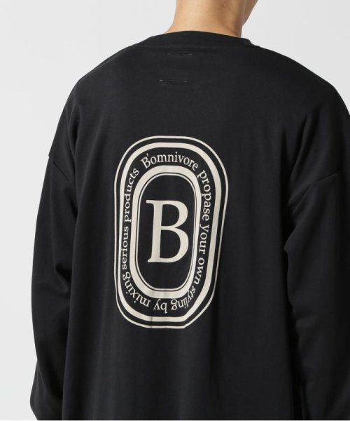 BEAVER(ビーバー)/B omnivore/ビーオムニボー LOGO L/S Tee /img09