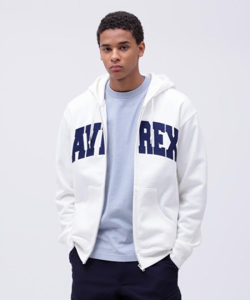 AVIREX(AVIREX)/《DAILY/デイリー》ZIP UP SWEAT PARKA LOGO / ジップアップ スウェット パーカー ロゴ / AVIREX / /img21