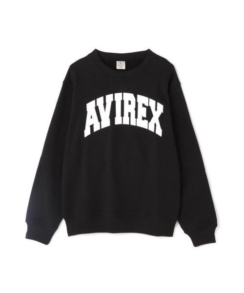 AVIREX(AVIREX)/《DAILY/デイリー》CREW NECK L/S SWEAT LOGO / クルーネック ロングスリーブ スウェット / AVIREX /img09