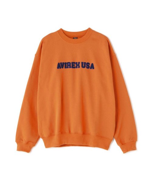 AVIREX(AVIREX)/《WEB&DEPOT限定》SAGARA AIRFORCE CREWNECK SWEAT / サガラ エアフォース クルーネック スウェット/img18