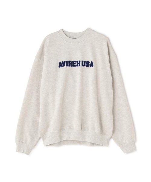 AVIREX(AVIREX)/《WEB&DEPOT限定》SAGARA AIRFORCE CREWNECK SWEAT / サガラ エアフォース クルーネック スウェット/img30