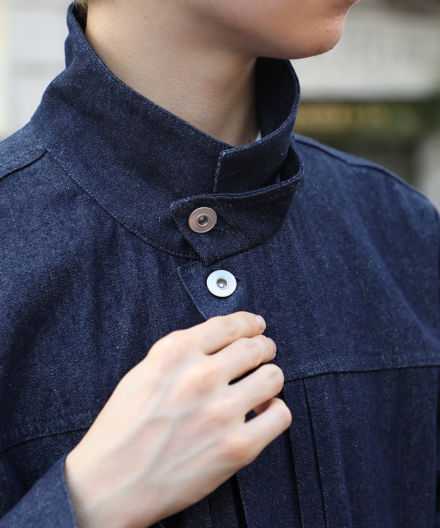 men'sFUDGE10月号掲載商品▼【MAISON CLUB】Type2デニムジャケット Mー47フィールドジャケット