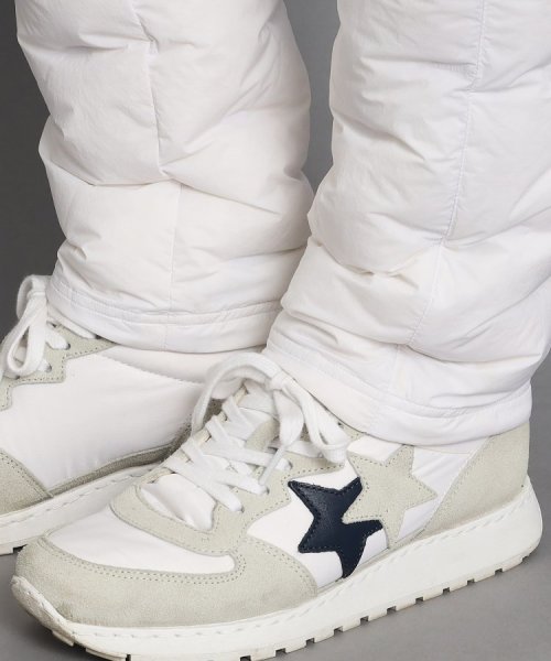 【撥水加工】サイドテロゴデザイン ダウンパンツ 