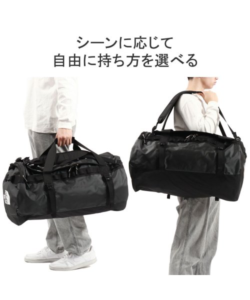 THE NORTH FACE(ザノースフェイス)/日本正規品 ザ・ノース・フェイス ボストンバッグ リュック 2WAY 90L 防水 折りたたみ THE NORTH FACE BCダッフルL NM82366/img10