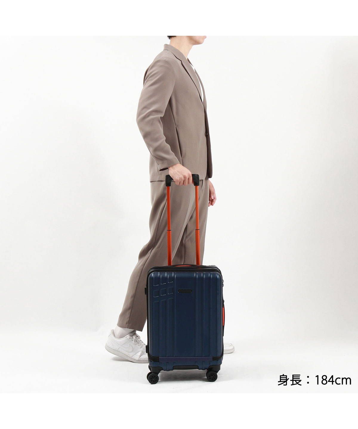 BEAMS DESIGNスーツケース ORIGINAL SUITCASE FRONT OPEN STYLE 34L 機内持ち込み GW－BD45