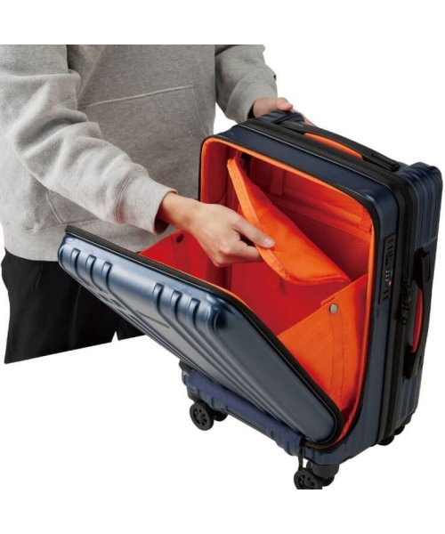 BEAMS DESIGNスーツケース ORIGINAL SUITCASE FRONT OPEN STYLE 34L 機内持ち込み GW－BD45 