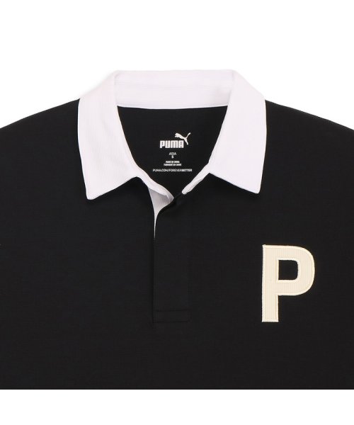 PUMA(プーマ)/メンズ ゴルフ Pロゴミニワッフル ストレッチ ポロシャツ 長袖/img05