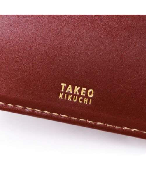 TAKEO KIKUCHI(タケオキクチ)/タケオキクチ 財布 二つ折り財布 メンズ ブランド レザー 本革 TAKEO KIKUCHI 786604/img13