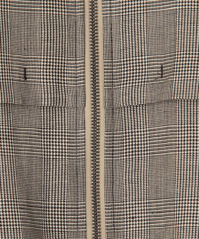 セール】リネンウール ハリントンジャケット Dormeuil Belfast