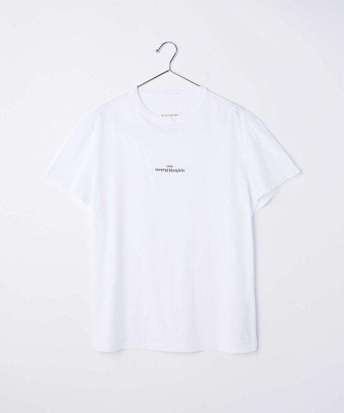 MAISON MARGIELA(メゾンマルジェラ)/メゾン マルジェラ MAISON MARGIELA S30GC0701 S22816 Tシャツ メンズ トップス 半袖 カットソー ディストーテッド ロゴT ク/img09