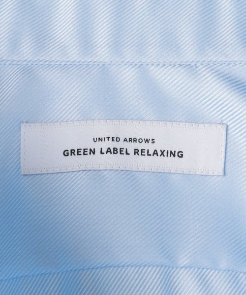green label relaxing(グリーンレーベルリラクシング)/コットン フレンチツイル スタンダード ワイドカラー ドレスシャツ －イージーアイロン－/img15