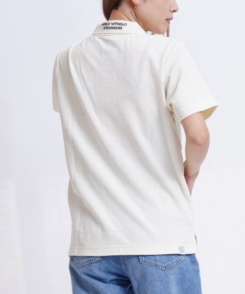 GIORDANO(ジョルダーノ)/ビッグライオン刺繍ドライストレッチ半袖ポロシャツ/img13