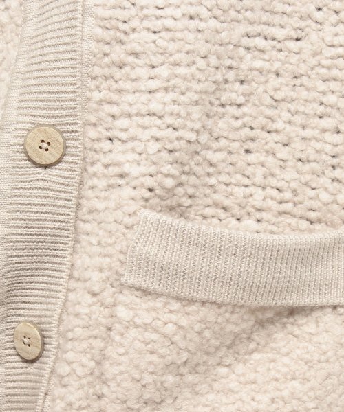 Vネックニットベスト 