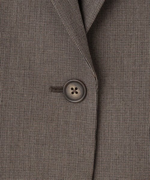 【洗える】T/Rアルガンシルク テーラード ジャケット 大きいサイズ 小さいサイズ