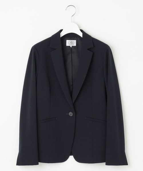 【洗える】T/Rアルガンシルク テーラード ジャケット 大きいサイズ 小さいサイズ