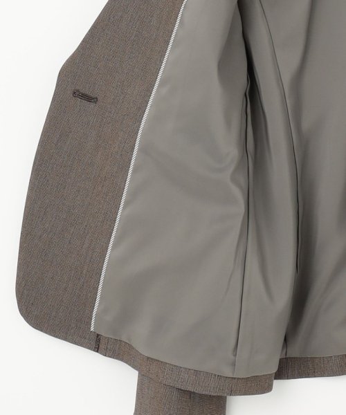 【洗える】T/Rアルガンシルク テーラード ジャケット 大きいサイズ 小さいサイズ