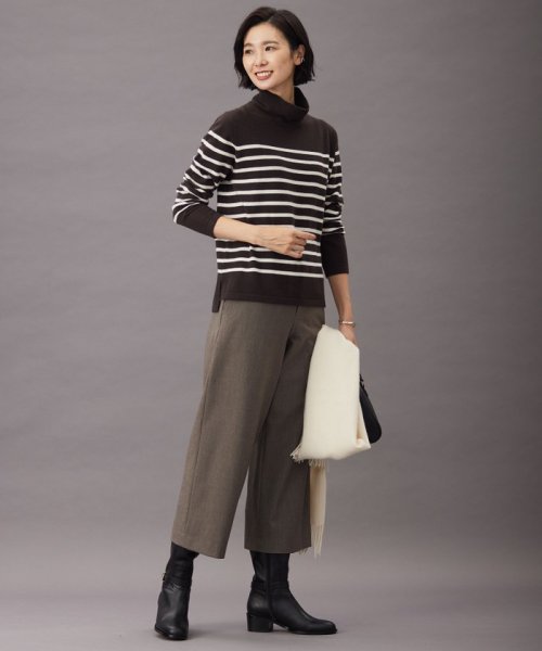 J.PRESS LADIES（LARGE SIZE）(J．プレス　レディス（大きいサイズ）)/【WEB限定カラーあり・洗える】T/Rアルガンシルク ワイド パンツ/img16